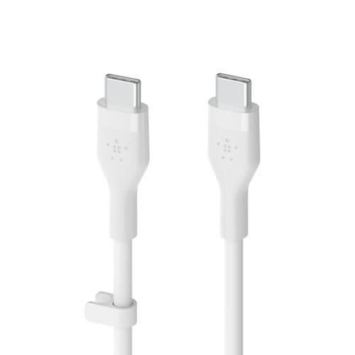BELKIN FLEX USB-C-USB-C TO 60W 3M, WHITE CAB009BT3MWH
