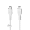 Miniatyrbild 1 av 4: BELKIN FLEX USB-C-USB-C TO 60W 3M, WHITE CAB009BT3MWH