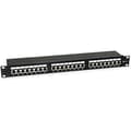Miniatyrbild 1 av 2: Patchpanel EQUIP 326425 24X RJ45 CAT6 19" 1HE Svart