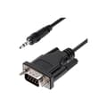 Miniatyrbild 1 av 3: DB9 seriell kabel - STARTECH.COM - 1m - Hane till 3,5 mm - RS-232 - Kvalitetsvattentätning