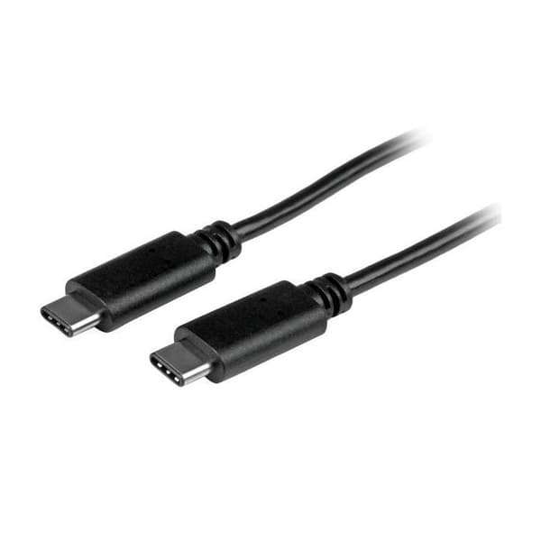 STARTECH.COM USB 2.0-kabel USB-C till USB-C - USB C till C-kabel - USB Type-C-kabel - M / M - 1 m - Svart