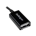Miniatyrbild 1 av 2: 12cm Micro USB till USB Host OTG Adapter Kabel - 12cm Micro USB till USB Host OTG Adapter - M/F - Svart - UUSBOTG