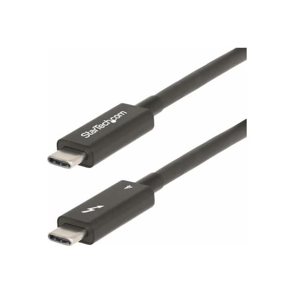 Thunderbolt 4-kabel - StarTech.com - A40G2MB-TB4-CABLE - 2m - 40Gbps - 100W PD