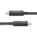 Miniatyrbild 1 av 4: Thunderbolt 4-kabel - StarTech.com - A40G2MB-TB4-CABLE - 2m - 40Gbps - 100W PD