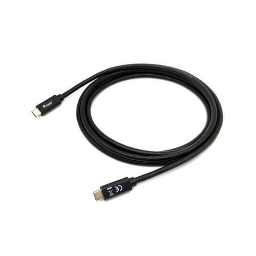 UTRUSTNING 128346 USB-KABEL 1 M USB 3.2 GEN 1 (3.1 GEN 1) USB C SVART