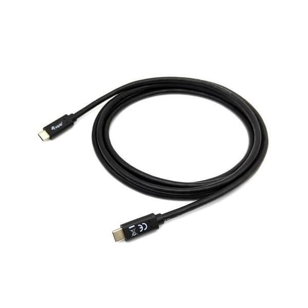 UTRUSTNING 128346 USB-KABEL 1 M USB 3.2 GEN 1 (3.1 GEN 1) USB C SVART