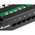 Miniatyrbild 4 av 4: Utrusta Patch bay 1U - Patch bays (RJ-45, Cat3, Black, 1U, CE, 483 mm) - 125298
