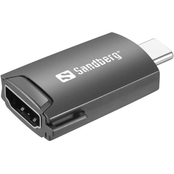 Sandberg USB-C till HDMI 4K60Hz dongel - 136-34 Svart