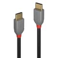 Miniatyrbild 1 av 2: LINDY USB 2.0 Type-C-kabel - Anthra Line - 1m