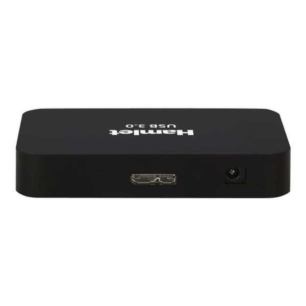 Hamlet XHUB430BK 4 x SuperSpeed USB 3.0 Hub Desktop