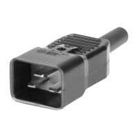 Microconnect - Strömkontakt - IEC 320 EN 60320 C20 - svart