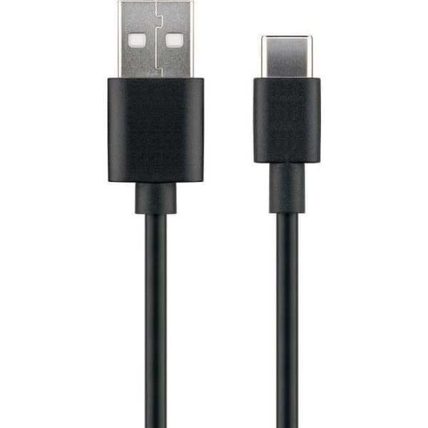 MicroConnect USB-kabel 3m USB 3.2 Gen 1 (3.1 Gen 1) USB A USB C Schwarz () - USB3.1CCHAR3B