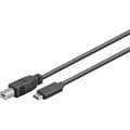 Miniatyrbild 3 av 3: MICROCONNECT W127021092 USB-KABEL 5 M USB 2.0 USB C USB B SVART (USB3.1