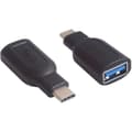 Miniatyrbild 2 av 3: MICROCONNECT USB3.1CAAFB USB C USB EN SVART ADAPTER OCH KONTAKT