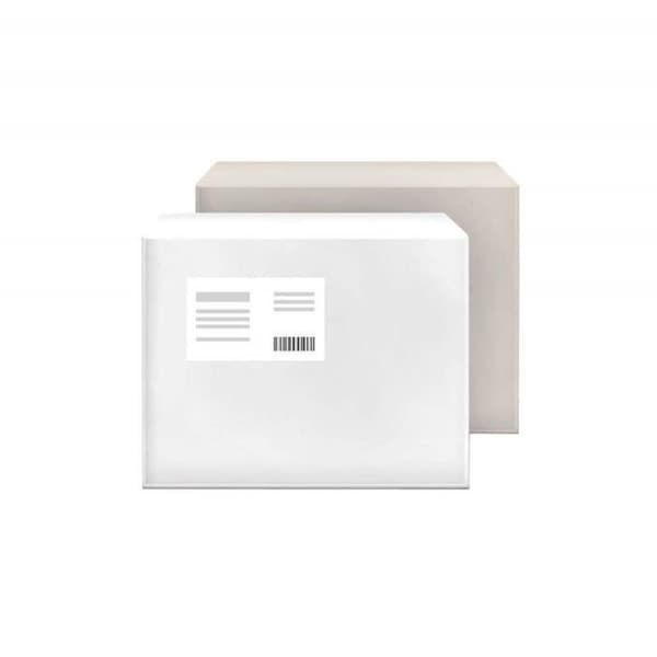 Goobay CAT 6a Mini/Skrivbordspatchpanel, 8 portar, vit - 62067