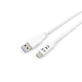 Miniatyrbild 2 av 4: UTRUSTNING 128364 USB-KABEL 1 M USB 3.2 GEN 1 (3.1 GEN 1) USB A USB C VIT