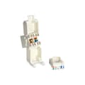 Miniatyrbild 3 av 3: Utrusta Keystone Jack Oskärmad Cat.6 Set med 8 kontakter - 769216
