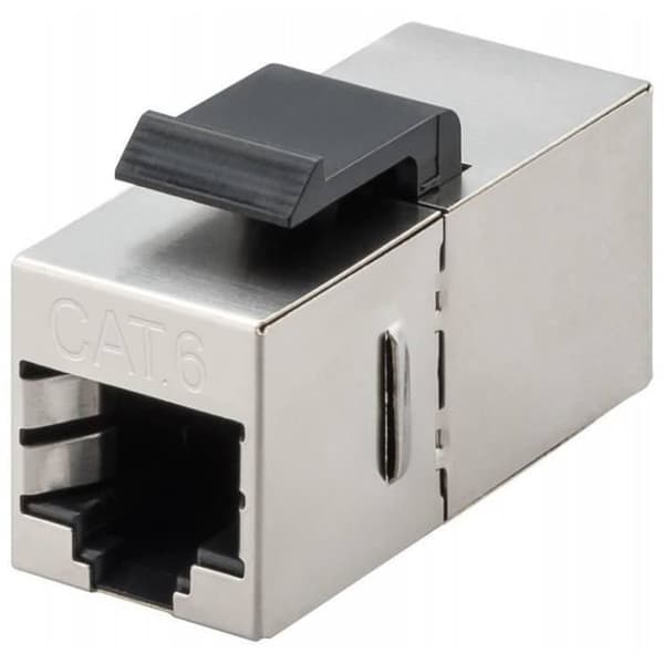 KEYSTONE MODUL CAT6, STP 2 RJ45 KVINNE (8P8C) PIN OUT 1:1, FÖR KEYSTO