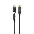 Miniatyrbild 1 av 2: Gembird Cle AOC High Speed HDMI med ethernet 30 m med adapter D/A - 8716309124522