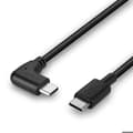 Miniatyrbild 4 av 4: LINDY USB C-kabel till vinklad USB typ C - 1m svart