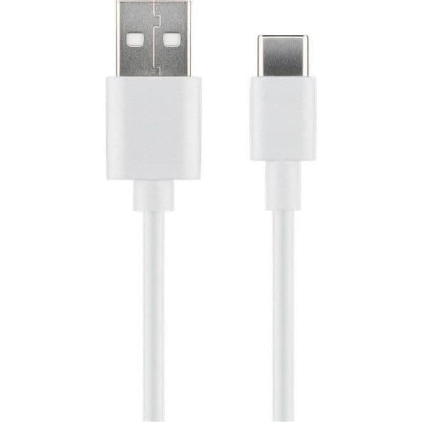 MicroConnect USB-kabel 3m USB 3.2 Gen 1 (3.1 Gen 1) USB A USB C Weiß () - USB3.1CCHAR3W
