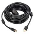 Miniatyrbild 3 av 3: MICROCONNECT USBAB5B-AKTIV KABEL USB 5 M 2.0 USB A USB B SVART W125867