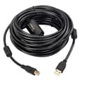 Miniatyrbild 2 av 3: MICROCONNECT USBAB5B-AKTIV KABEL USB 5 M 2.0 USB A USB B SVART W125867