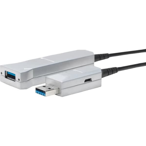 VIVOLINK USB 3.0 A-A M-F optisk fiberkabel - 30m - 5Gbps dataöverföring