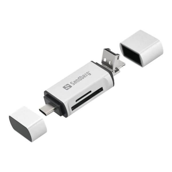 SANDBERG USB-minneskortläsare - 136-28
