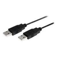 USB 2.0 A till A kabel - STARTECH - 1m - Svart