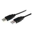 Miniatyrbild 1 av 3: USB 2.0 A till A kabel - STARTECH - 1m - Svart