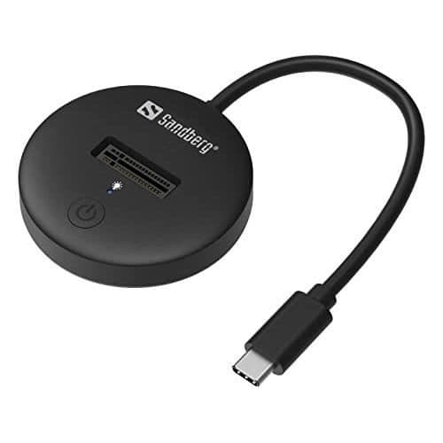 SANDBERG USB 3.2 DOCK FÖR M.2+NVME SSD USB 3.2 DOCK FÖR M.2+NVME SSD,