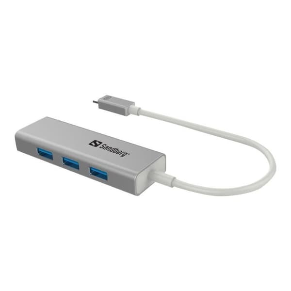 Sandberg USB-C till 3 x USB 3.0 Converter - USB Adapter - USB Type-C - USB 3.0 x 3