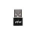 Miniatyrbild 2 av 4: SBS TEADAPTUSBTC KABEL KÖNSVÄXARE USB TYPE-A USB TYPE-C SVART