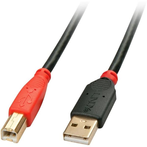 USB 2.0 A/B aktiv förlängning 15m