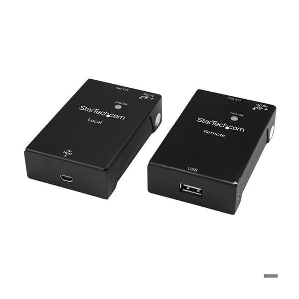 USB 2.0-förlängare - StarTech.com - 1 port - 50 m - Cat5/Cat6-kompatibel - Strömförsörjning