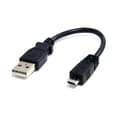 Miniatyrbild 3 av 3: 15 cm USB 2.0 A till Micro B-kabel - STARTECH - Svart - Livstidsgaranti