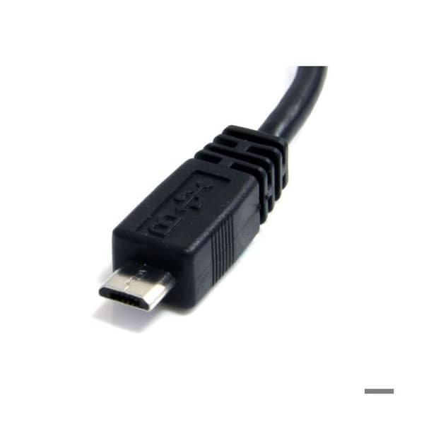 15 cm USB 2.0 A till Micro B-kabel - STARTECH - Svart - Livstidsgaranti
