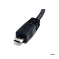 Miniatyrbild 1 av 3: 15 cm USB 2.0 A till Micro B-kabel - STARTECH - Svart - Livstidsgaranti