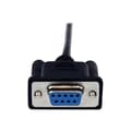 Miniatyrbild 3 av 4: Seriell RS232 DB9 Crossover nollmodemkabel - STARTECH.COM - 2 m - Svart