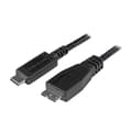Miniatyrbild 1 av 2: USB-C till Micro-B-kabel - STARTECH - 1 m - Dubbelskärmad - USB 3.1