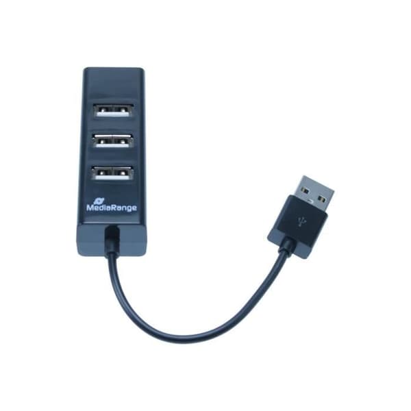 MediaRange MRCS502 - Hub - 4 x USB 2.0 - Skrivbordsdator