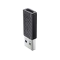 Miniatyrbild 4 av 6: Snabb laddningsadapter, Typ-C till USB 3.0, datatransmission, 5 Gbit/s - Acefast (J2) - Svart