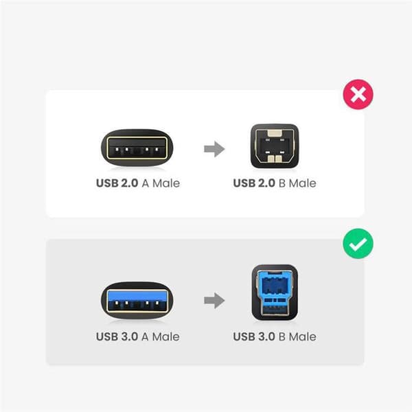 USB-kabel - LINDY - 43227 - USB 3.2 Gen1 - 10 m - USB-A hane, USB-B hane