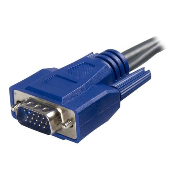 STARTECH Ultratunn 2-i-1 USB VGA KVM-kabel - 1,8m