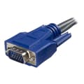 Miniatyrbild 1 av 2: STARTECH Ultratunn 2-i-1 USB VGA KVM-kabel - 1,8m