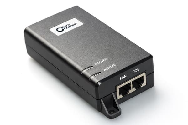 MicroConnect 60W 802.3af/at PoE-injektor