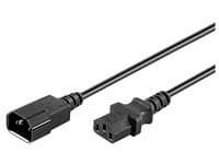 MicroConnect strømkabel 0,6 m C13-C14