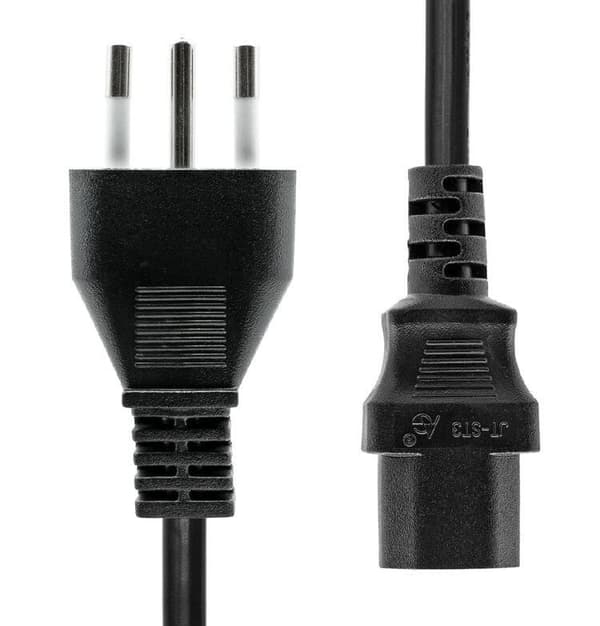 ProXtend Italien-C13 strømkabel 1M sort, PC-LC13-001