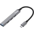Miniatyrbild 1 av 4: utrusta 4-Port-USB 3.0/2.0-Hub - USB 3.2 Gen 1 (3.1 Gen 1) Typ-C - USB 2.0 - USB 3.2 Gen 1 (3.1 Gen 1) Typ-A - 5000